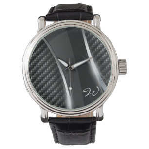 Montre de la fibre 3 de carbone