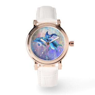 Montre de la Saint-Valentin pour couple de dauphin