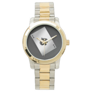 Montre de l'as de pique du monsieur futé