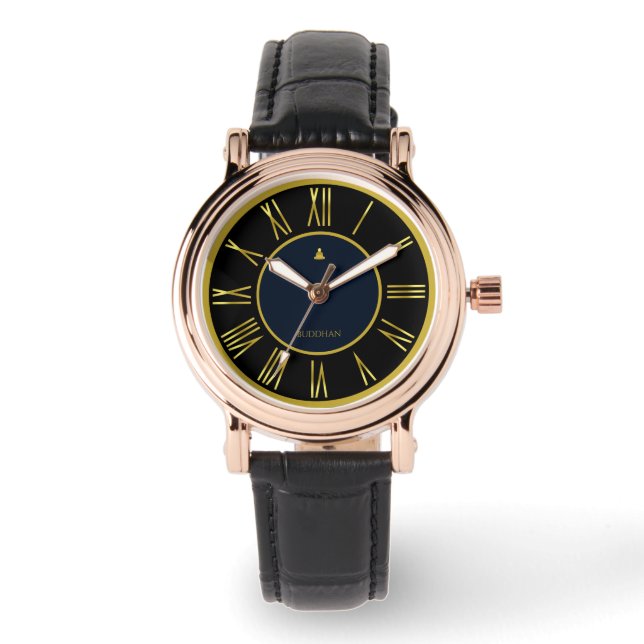 Montre de luxe Gold Foil (Recto)