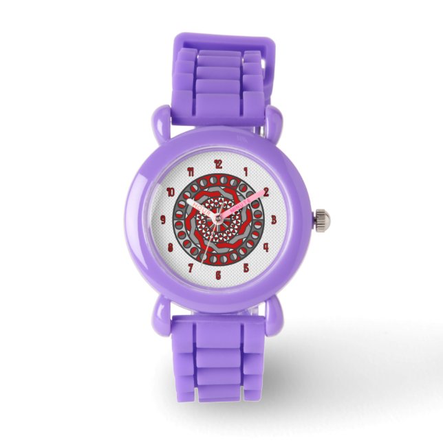 Montre de machines rouges (Recto)