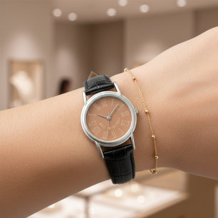 Montre de mariage personnalisée pour mari ou femme