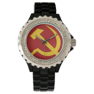 Montre de marteau et de faucille