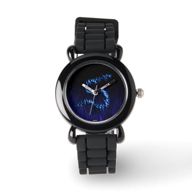 Montre de Parties scintillant Draco Dragon eWatchF (Recto)