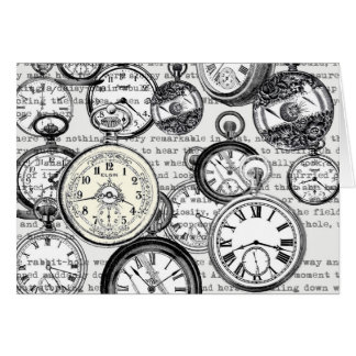 Montre de poche victorienne Alice au pays des merv