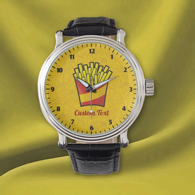 Montre de poignet Frites (Créateur téléchargé)
