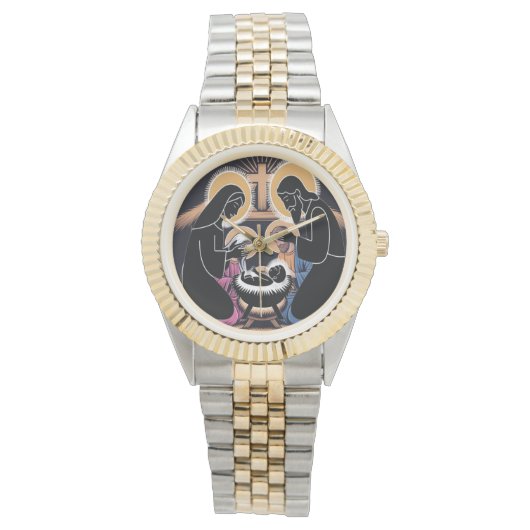 Montre de poignet personnalisée élégante – Style i (devant)