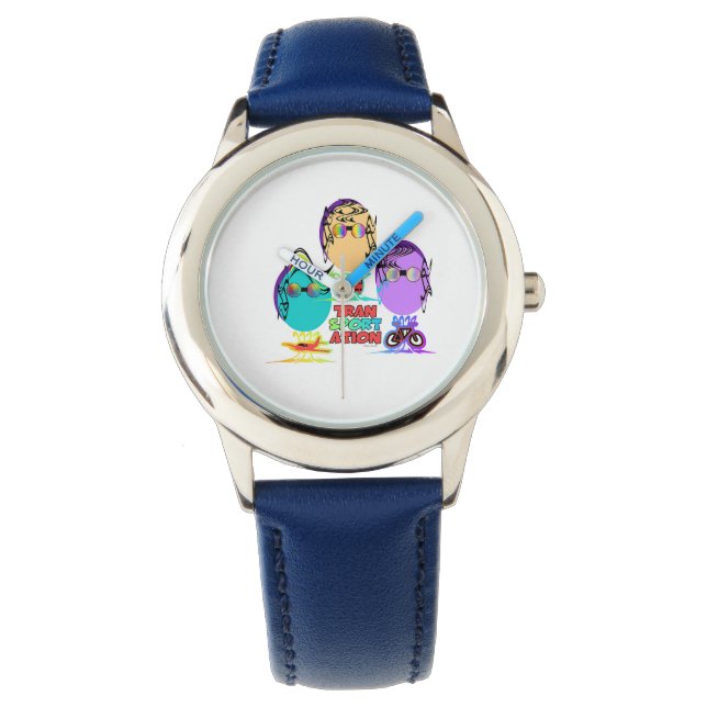 Montre de poignet pour enfants de transport (devant)