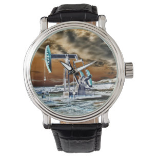 Montre de pompage colorée d'unité de "Pumpjack"