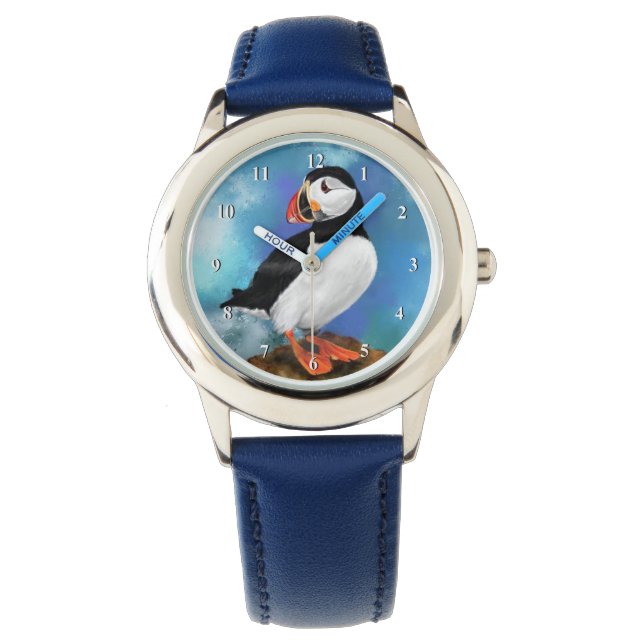 Montre de Puffin Atlantique (devant)