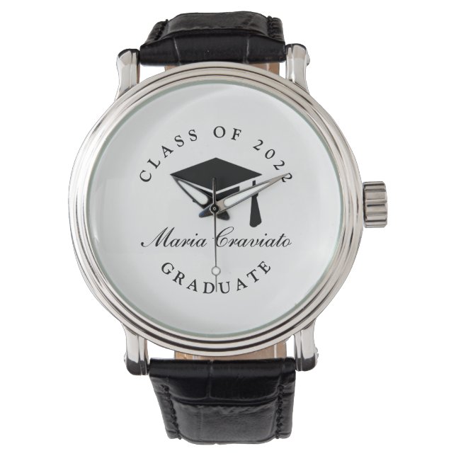 Montre de remise des diplômes – Pièce unique gravé (devant)