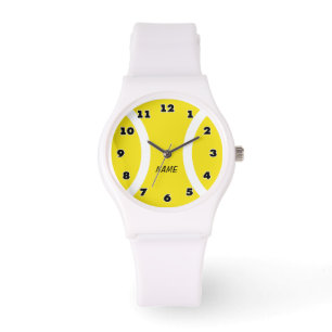 Montre de sports de balle de tennis pour les