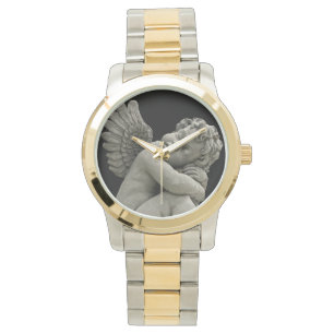 Montre de statue d'ange de sommeil