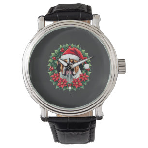 Montre Débardeur drôle de Noël Bouledogue Anglais