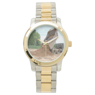 Montre Déchargement du camion de vidange