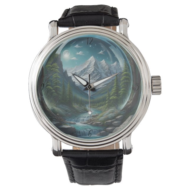 Montre Décor personnalisé personnalisé (devant)