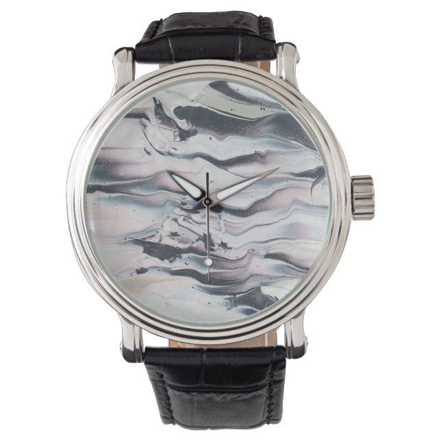 Montre Découpe marbling V (devant)
