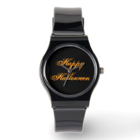 Montre d'écriture manuscrite Joyeux Halloween (Noi