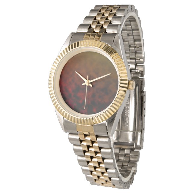 Montre Dégradé ambre (Incliné)