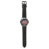 Montre Dégradé de galaxie d'étoiles (Plat)