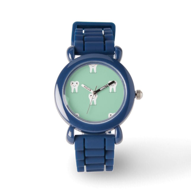 Montre Dent heureuse Kawaii (Recto)