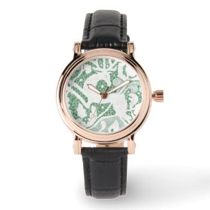 Montre Dentelle Reindeer de Noël