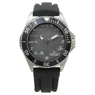 Montre d'équation de maths pour le geeks