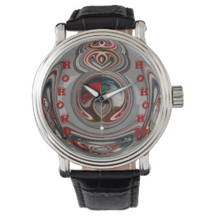 Montre Dernière Personnaliser de Noël du Père Noël Produi