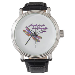 Montre Des Anges Apparaissent Lorsque Les libellules Sont