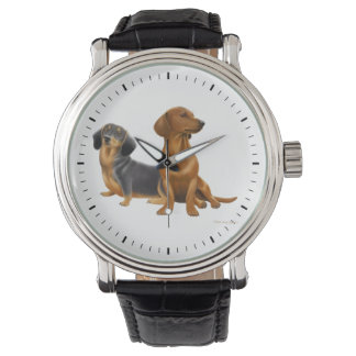 Montre Des Chiens De Jeunes Dachshund