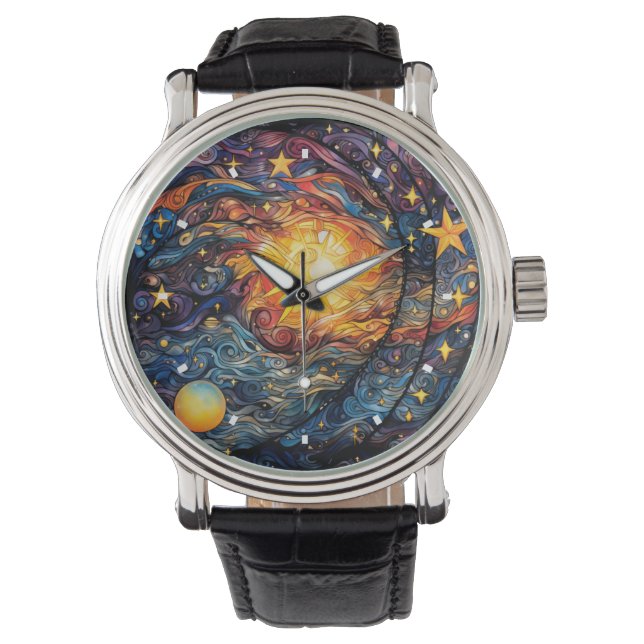 Montre des corps célestes (devant)