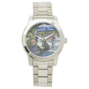 Montre Des gens passionnés jouent dans le parc, NYC