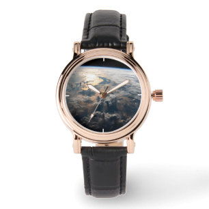 Montre Des Poutres Sunglint Au Large De La Mer Des Célèbe