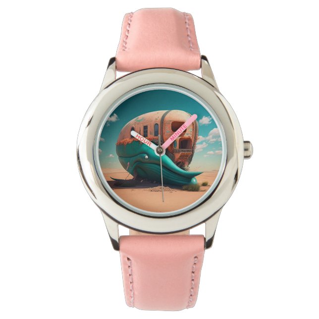Montre Desert whale house (devant)