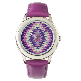Montre Design aztèque élégant