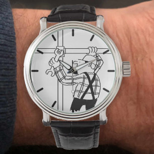 Montre Design d'illustration du scaffer