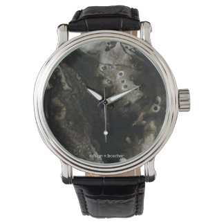 MONTRE DESIGN ENCRE GRISE