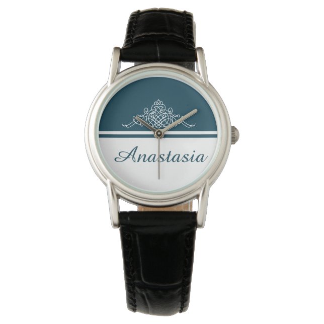 Montre Design floral élégant (devant)