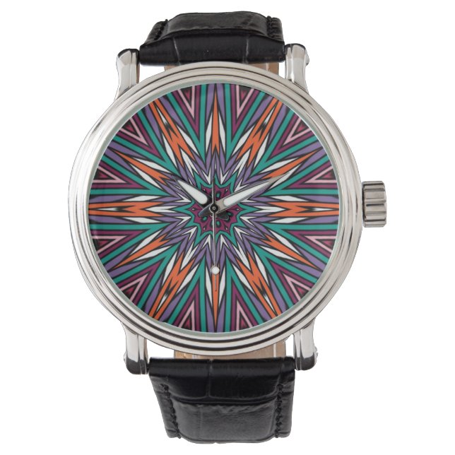 Montre Design Mandala (devant)