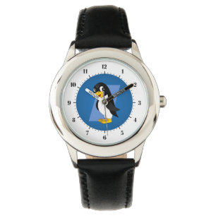 Montre Dessin animé de manchot mignon