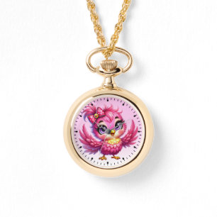 Montre Dessin Animé d'Oiseau Drôle Sublimation-56342