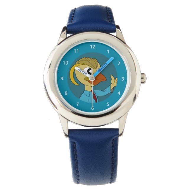 Montre dessin animé macareux (devant)
