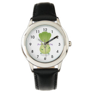 Montre dessin animé mignon de bok choy
