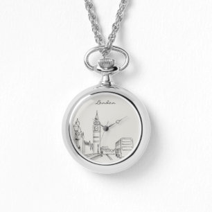 Montre Dessin Simple d'Art de Londres