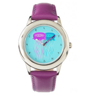 Montre Deux méduses caricaturales