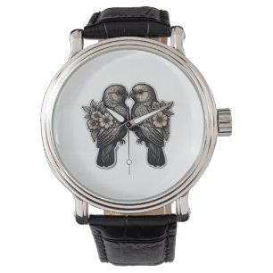 Montre Deux oiseaux