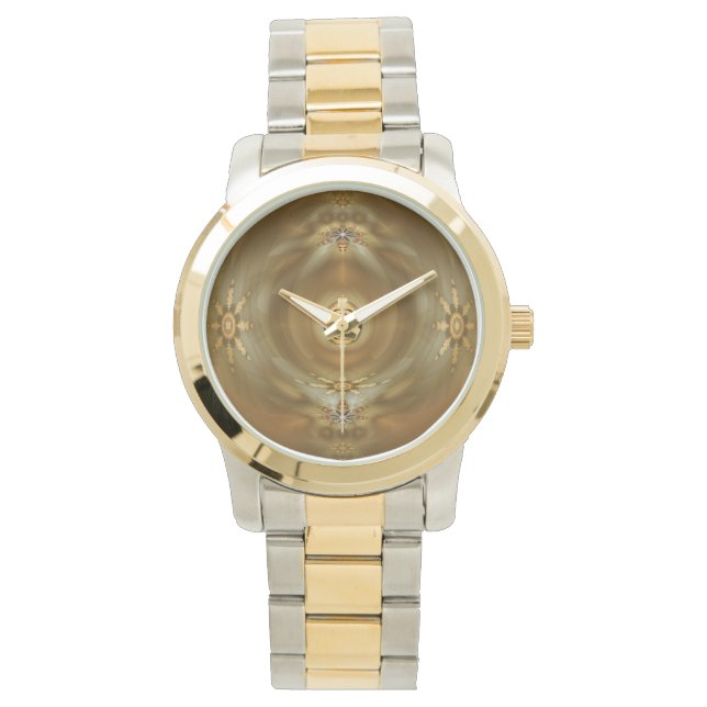 Montre deux tons avec ton or et argent (devant)