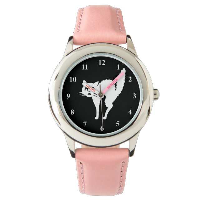 Montre d'Halloween pour filles | Conception de cha (devant)