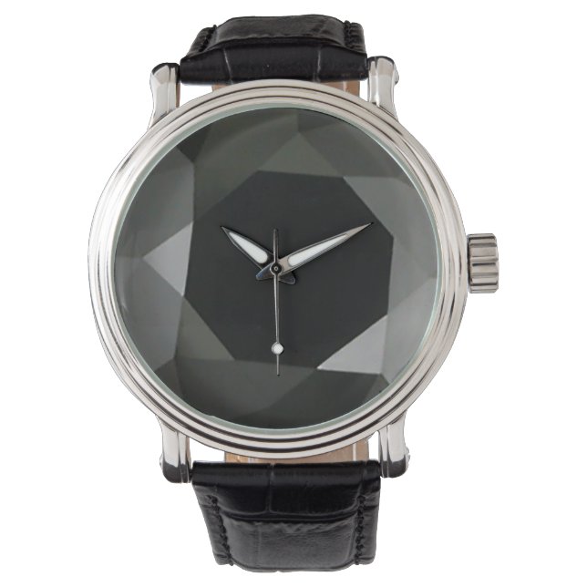 Montre Diamant noir (devant)