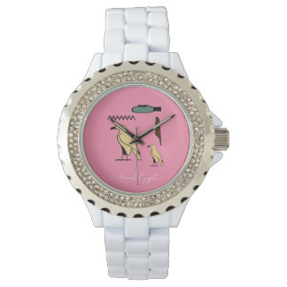 Montre Diana Nom dans Hiéroglyphes symboles de l'Egypte a